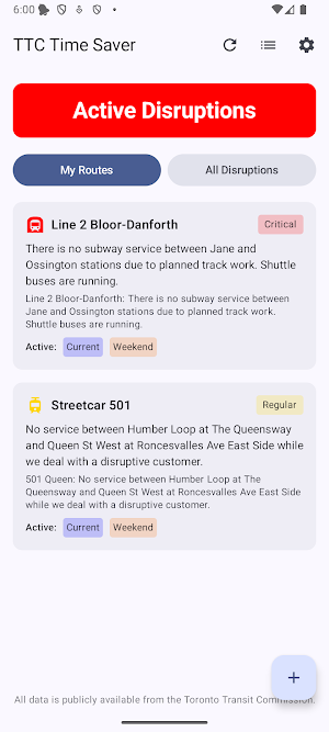 TTC Time Saver Screenshot 0