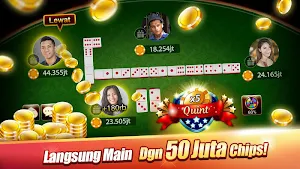 LUXY : Domino & Poker – Gaple QiuQiu QQ 99 Screenshot 0