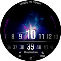 Animated Minimal Watch Face