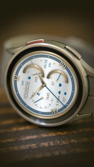 Platinum Quartz For Wear OS Screenshot 2