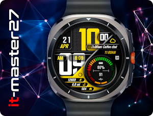 it-M013: Digital Watch Face Screenshot 3