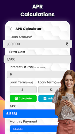 LoanTool : EMI Loan Calculator Screenshot 2