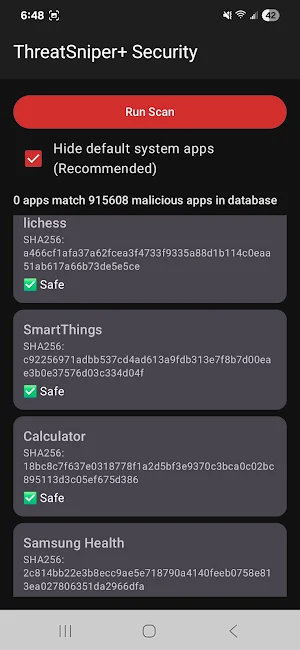 ThreatSniper+ Security Screenshot 3