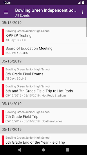 Bowling Green City Schools Screenshot 2