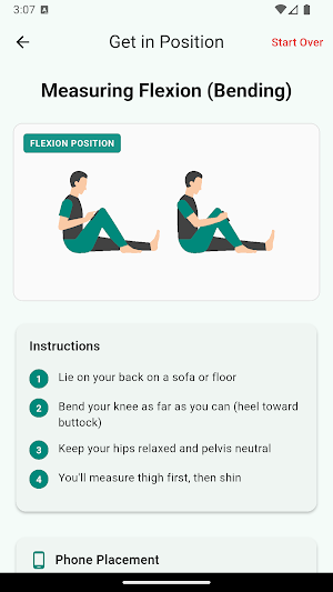ACL Recovery Tracker Screenshot 1