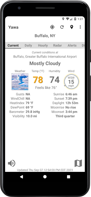 Yawa: U.S. Weather Screenshot 0