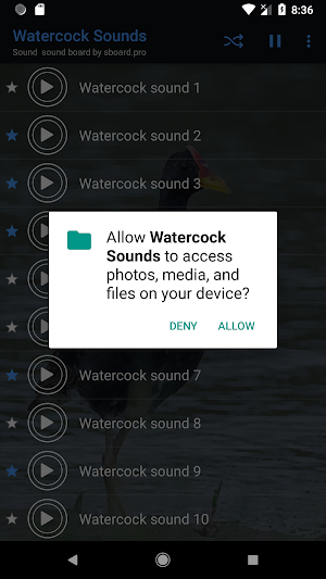 Watercock Sounds ~ Sboard.pro Screenshot 1