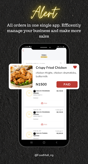 FoodMall Vendor Screenshot 3