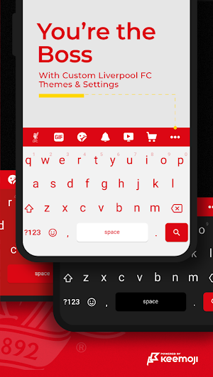 Liverpool FC Keyboard Screenshot 3