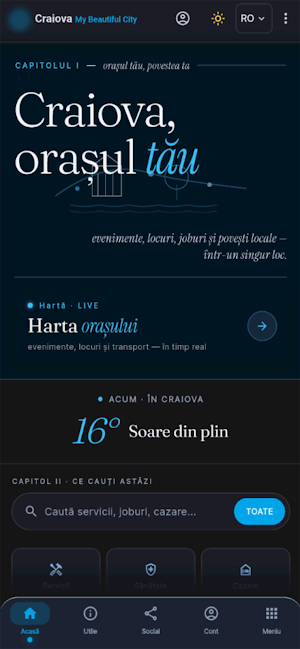 Craiova App Screenshot 1