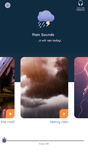 Rain Sounds Screenshot 1