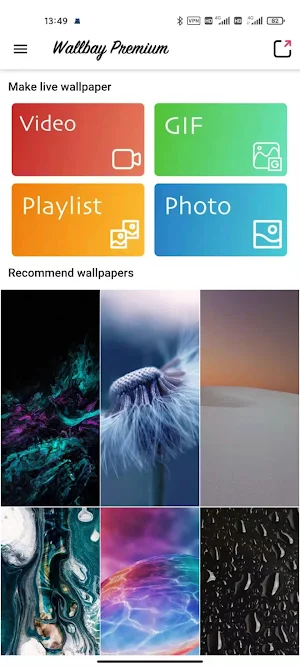 Wallbay - Live Wallpaper Maker, Video wallpaper Screenshot 0