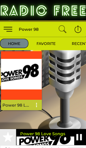 Power 98 Radio Station Power98 Screenshot 3