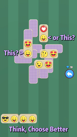 Emoji Domino - Tile Match 3D Screenshot 2
