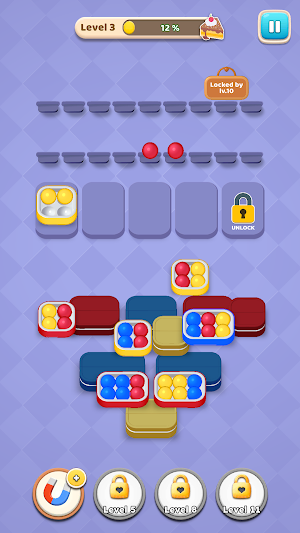 Foodie Stack - Sort Puzzle Screenshot 1