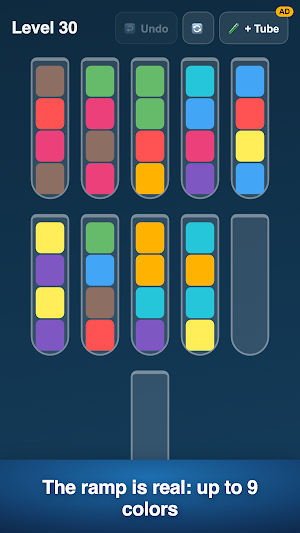 Water Sort: Color Puzzle Screenshot 3