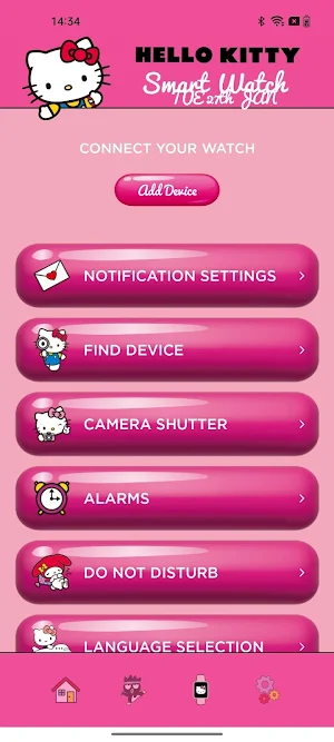 HELLO KITTY SMARTWATCH Screenshot 2