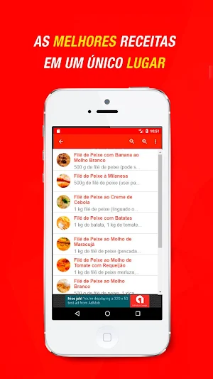 Receitas de Filés de Peixes Screenshot 3