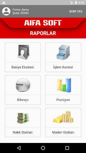 ERP Rapor Screenshot 0