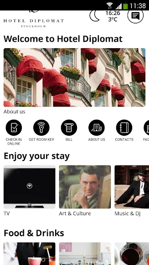 Hotel Diplomat Stockholm Screenshot 0