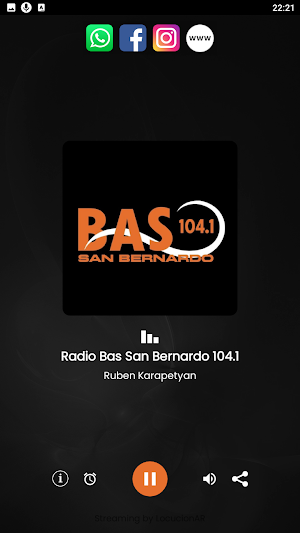 Radio Bas San Bernardo 104.1 Screenshot 1