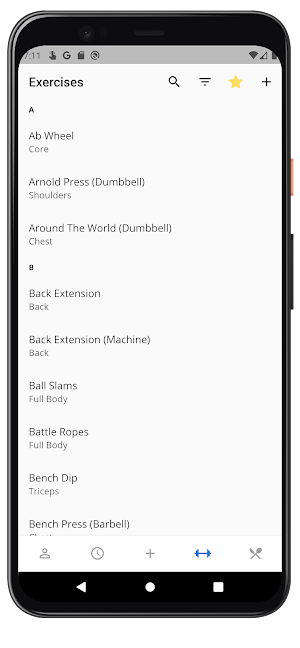 Fitoryx: Fitness & Nutrition Screenshot 1