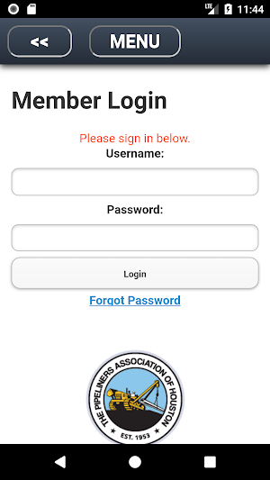 The Pipeliners Association of Houston Mobile App Screenshot 2