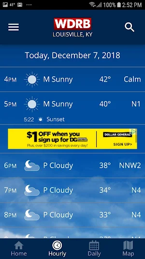 WDRB Weather & Traffic Screenshot 2
