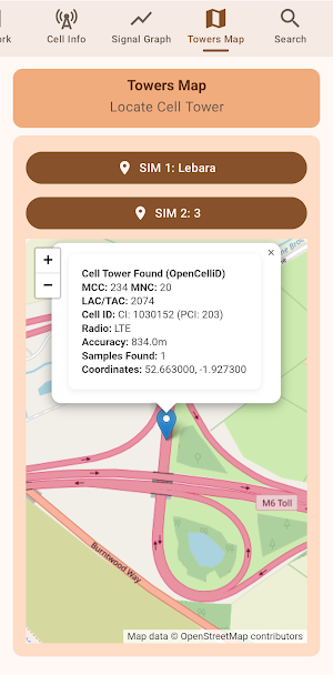 CellInfo Screenshot 3