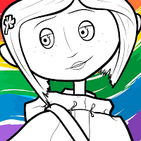 Drawing Coloring Coraline