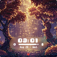 Golden Forest Watch Face