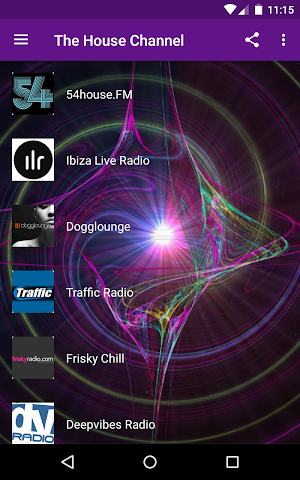 The House Channel - Live Electronic Music Radios Screenshot 0