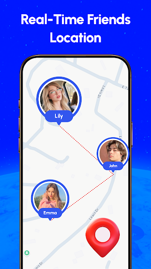 GPS Tracker & Live Earth Map Screenshot 0