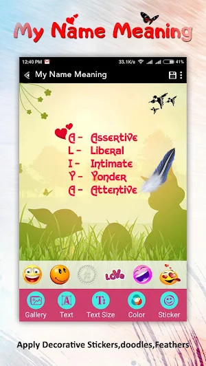 My Name Meaning Screenshot 3