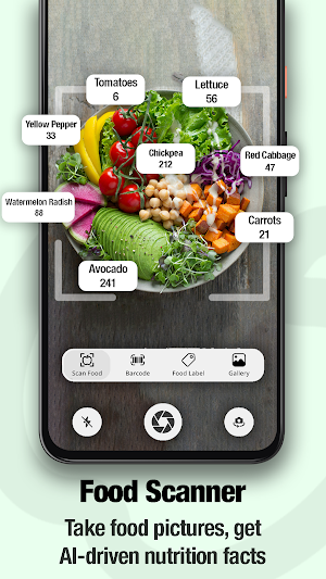 FoodCalAI - AI Calorie Counter Screenshot 1