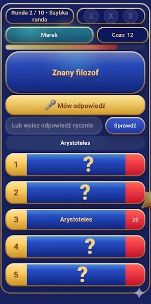 Quiz Party - Rodzinny Quiz Screenshot 1