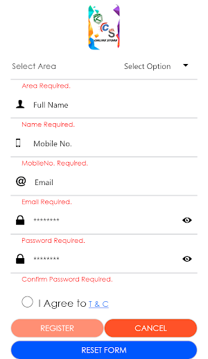 KCS ONLINE GROCERY STORE Screenshot 2