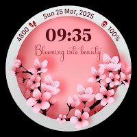 WF4U Blossom Floral Watchface