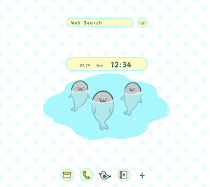 Happy Seals Theme +HOME Screenshot 0