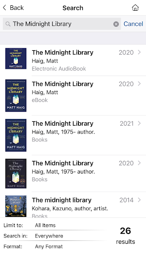 Staffordshire Libraries Screenshot 2
