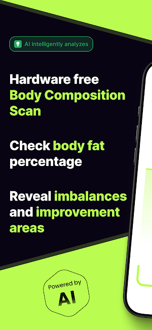 Body Snap fat percentage scan Screenshot 0
