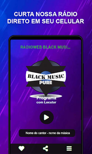 RadioWeb Black Music Pure Screenshot 0