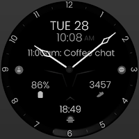 Minimal Black v30 Watch Face