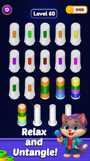 Slinky Sort 3D Screenshot 3