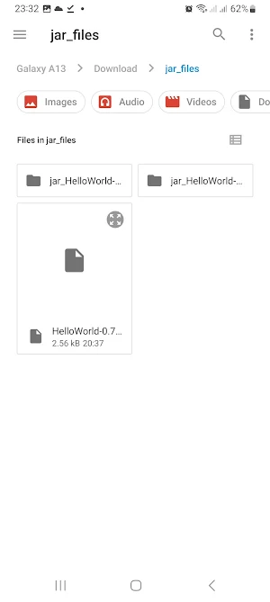 Jar File Opener Screenshot 1