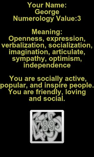 Numerology Screenshot 1
