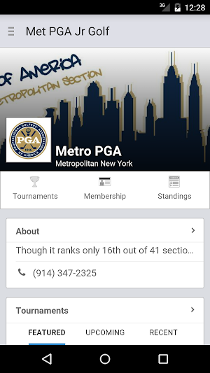 Met PGA Junior Golf Screenshot 0