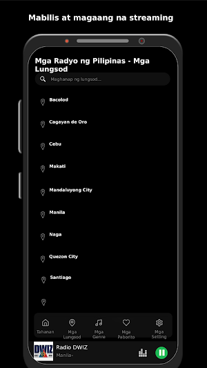 Mga Radyo ng Pilipinas Screenshot 1