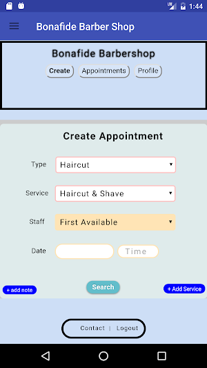 Bonafide Barber Shop Screenshot 2