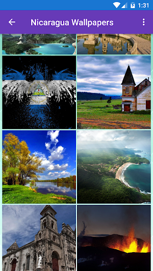 Nicaragua Flag Wallpaper: Flags and Country Images Screenshot 2